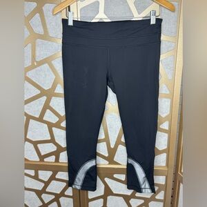 Lululemon Run Inspire Crop II Black Leggings